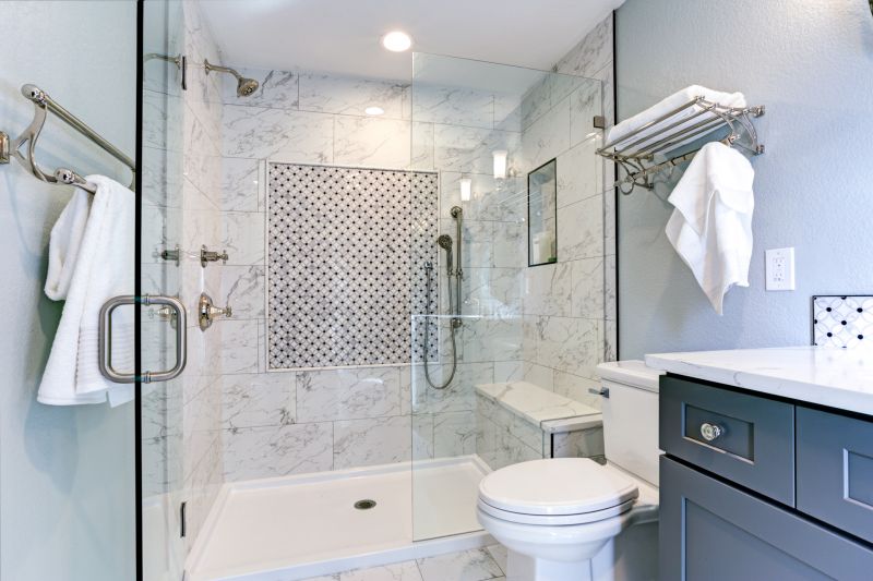 Open-Design Shower Area