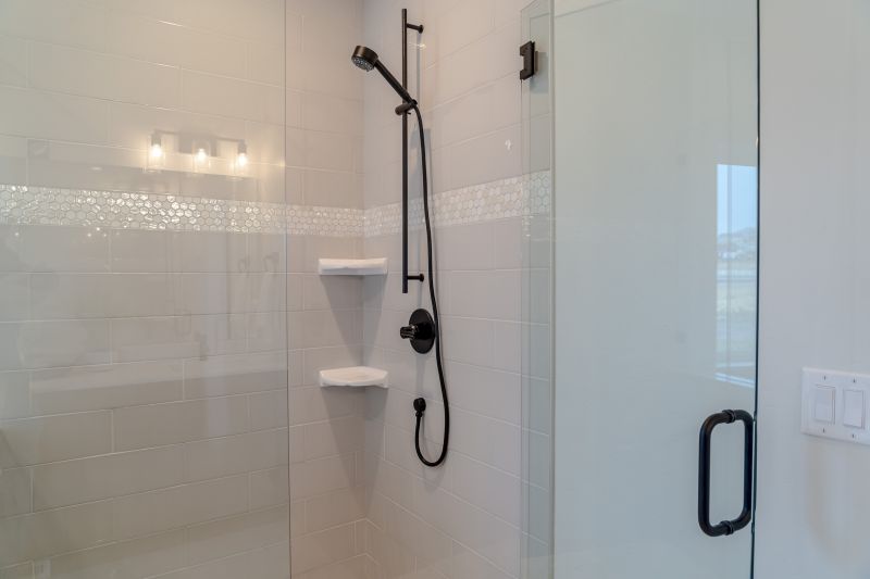 Walk-In Shower with Glass Doors